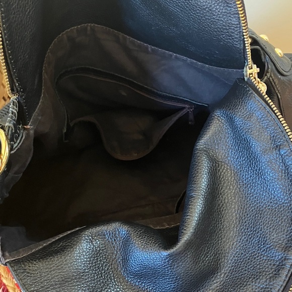 Onna Ehrlich Rachel Black Leather Hobo Bag - Picture 3 of 9